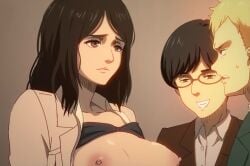 Falco Grice & Pieck Finger (Attack On Titan) Rule 34 Video
