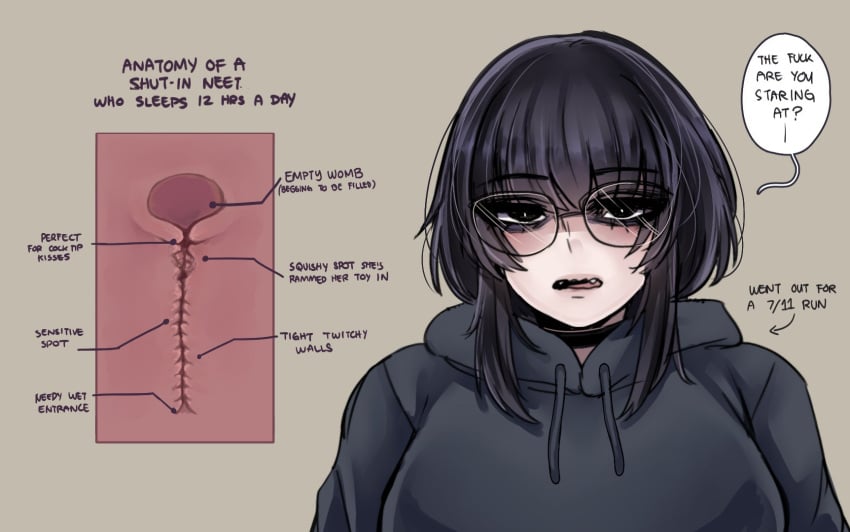 Anatomy Reference Black Hair Rule 34