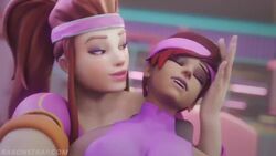 Brigitte & Sombra (Overwatch) Rule 34 Video – Auburn Hair