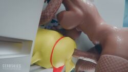 Widowmaker & Domina Overwatch Rule 34 – Handjob 3D Animation