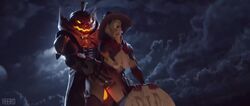 Mercy & Pumpkin Reaper (Blizzard Entertainment) Rule 34 Video