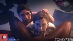 Dina & Ellie (Naughty Dog) Rule 34 Video – After Fellatio