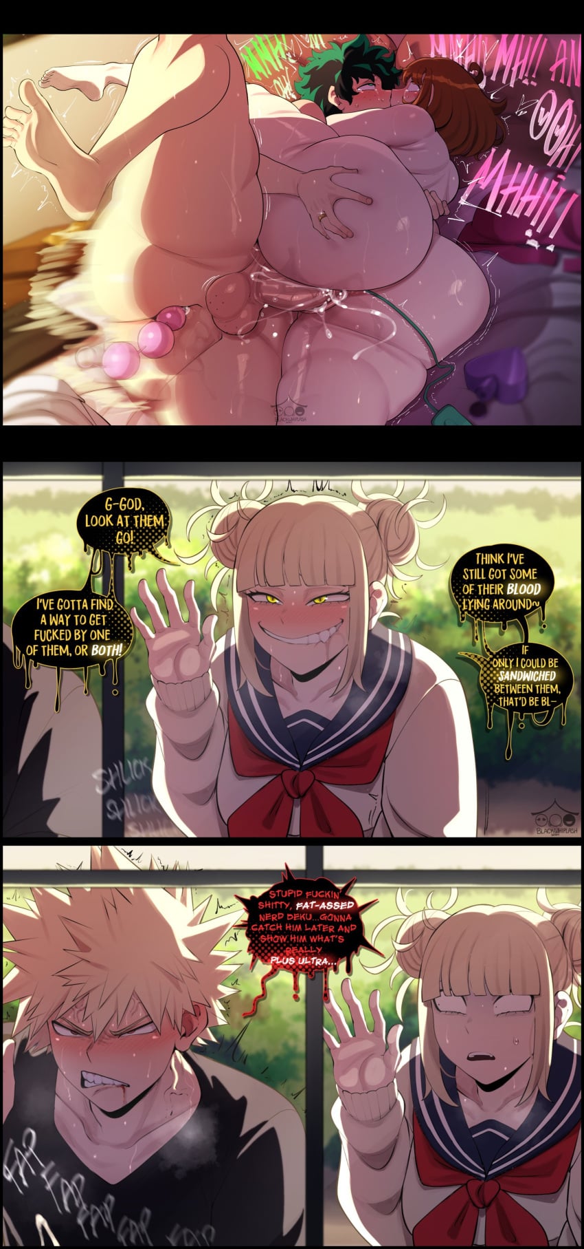 Bakugou Katsuki & Himiko Toga (Boku No Hero Academia) Rule 34
