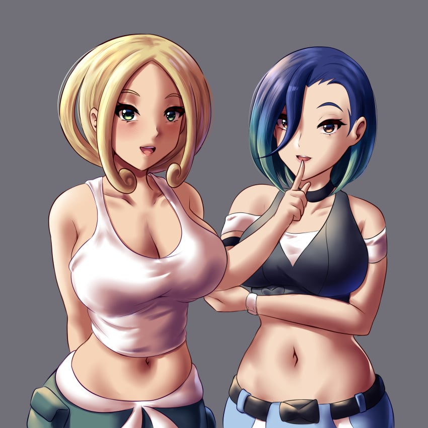 Perrin & Viola (Pokemon Sv) Rule 34 – Large Breasts