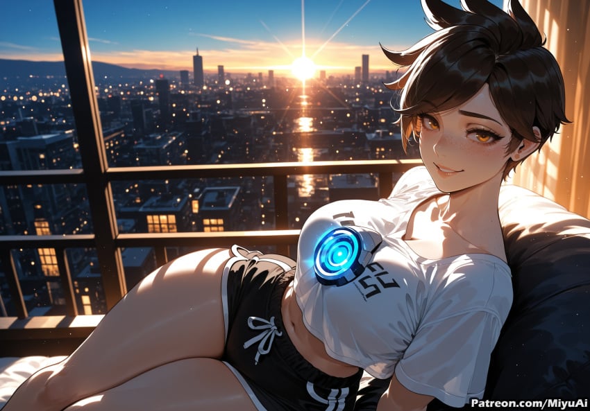 Tracer (Overwatch) Rule 34 – Bangs