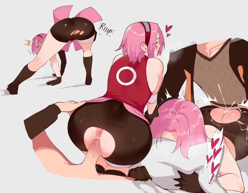 Sakura Haruno & Uzumaki Naruto Rule 34 – Anus