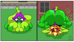 Green Shadow & Peashooter (Plants Vs Zombies) Rule 34 Video