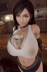 Tifa Lockhart (Final Fantasy) Rule 34 Video – Absurdly Large Cock