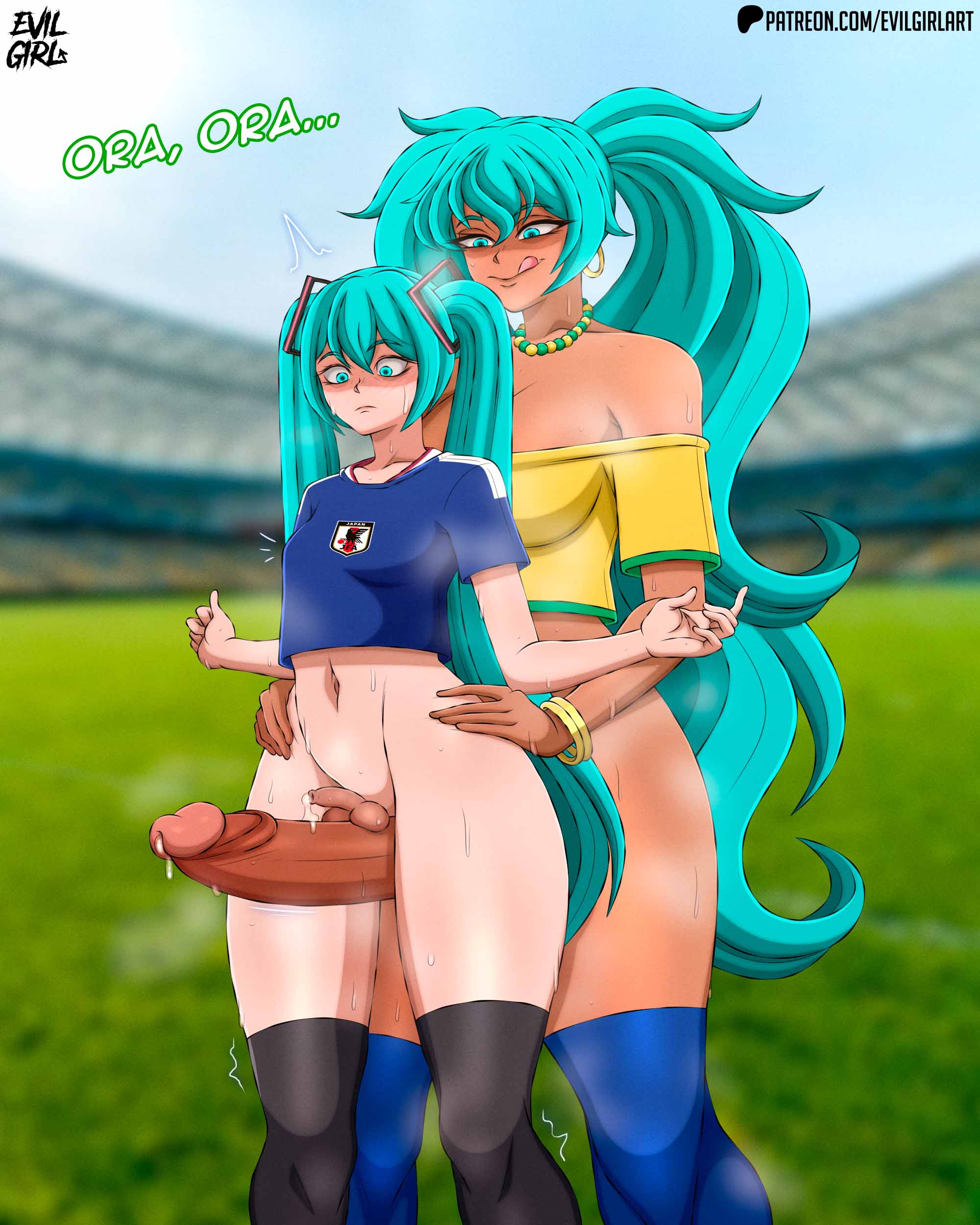 Brazilian Miku & Hatsune Miku (Vocaloid) Rule 34