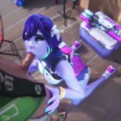 Amelie Lacroix & Widowmaker (Blizzard Entertainment) Rule 34 Video