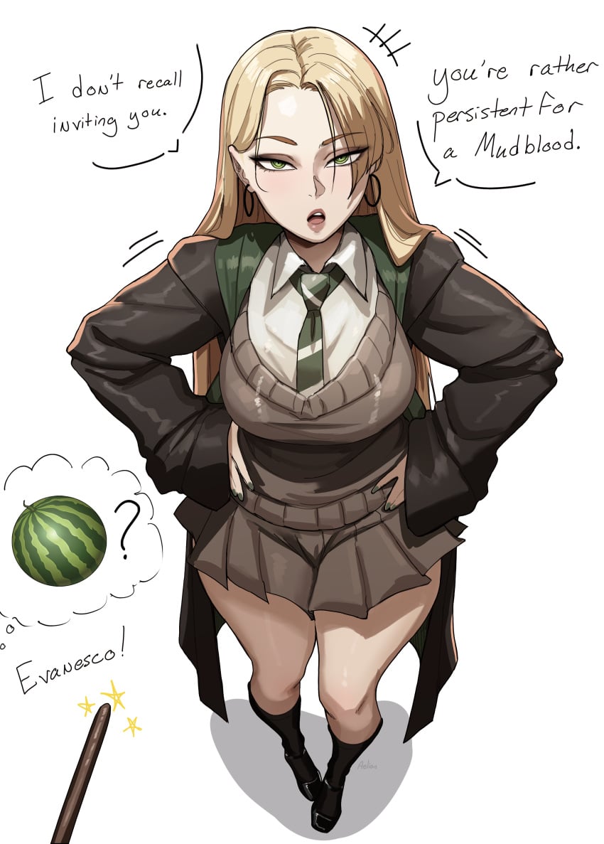Draco Malfoy Harry Potter Rule 34 – Thick Thighs Hentai Pic #8