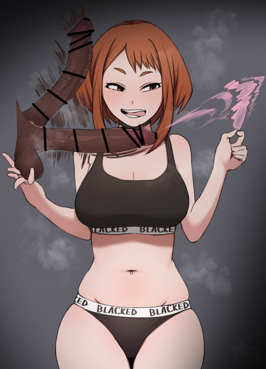 Ochako Uraraka (My Hero Academia) Rule 34 – Blacked Clothing