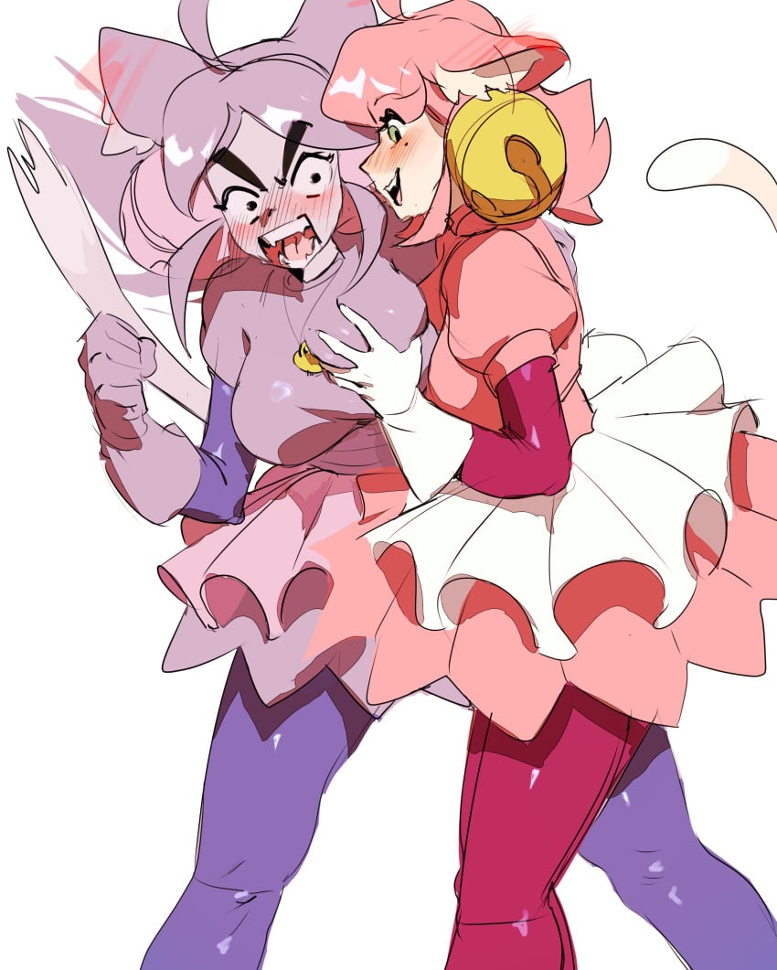 Mad Dummy & Mad Mew Mew (Deltarune) Rule 34 – Big Breasts