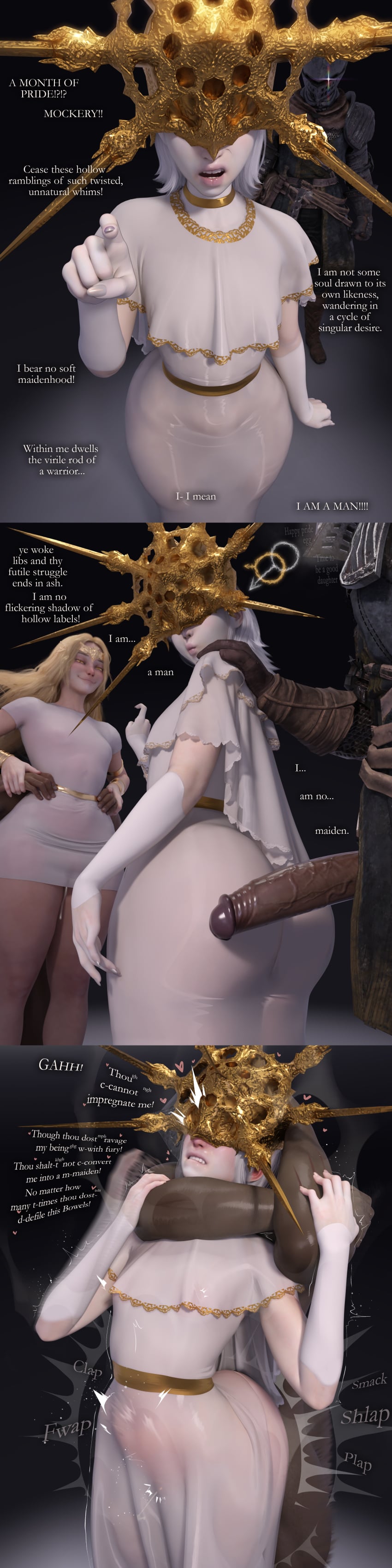 Dark Sun Gwyndolin & Miquella (Dark Souls) Rule 34