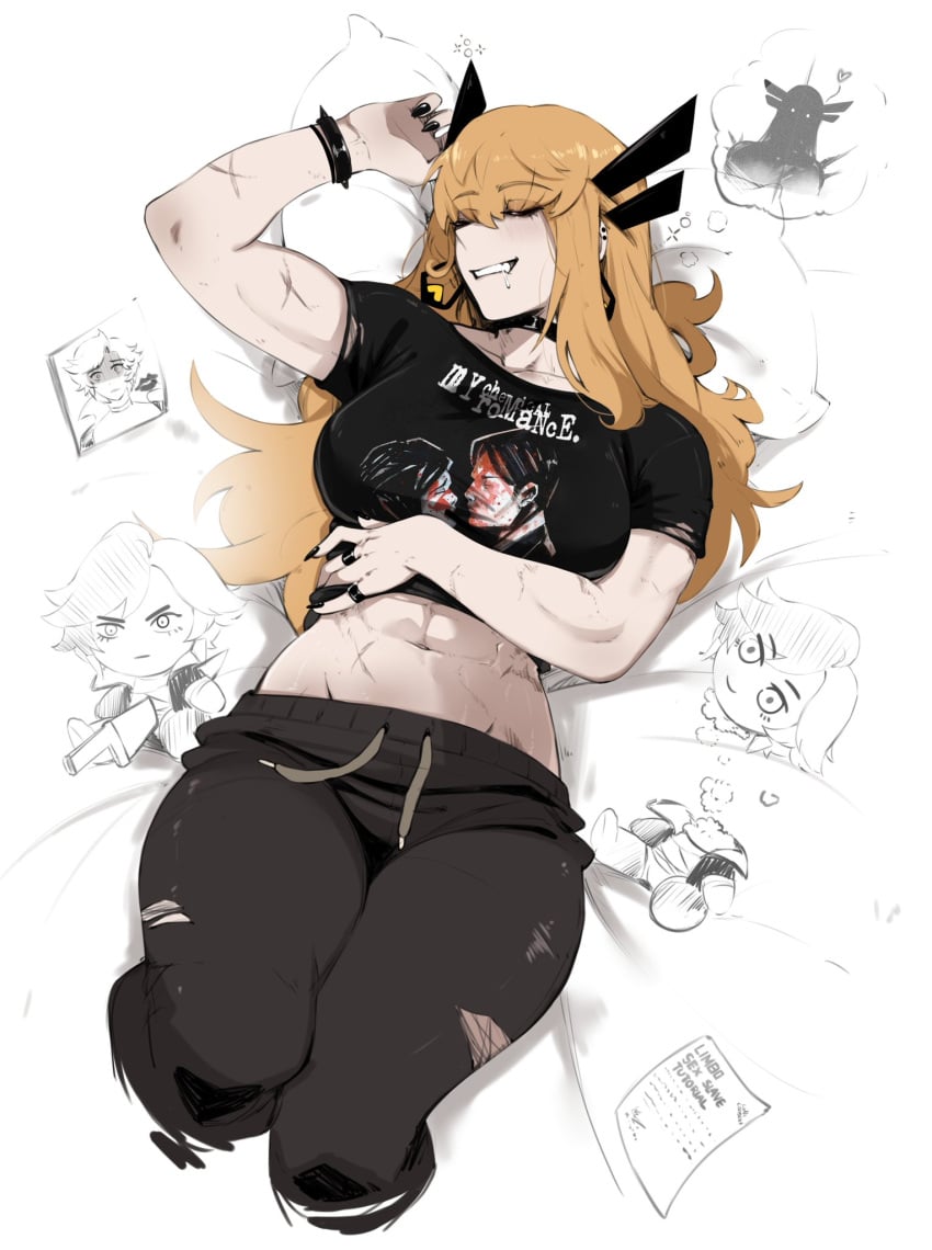 Luna Snow & Luna Snow (Marvel) Rule 34 – Black Nails