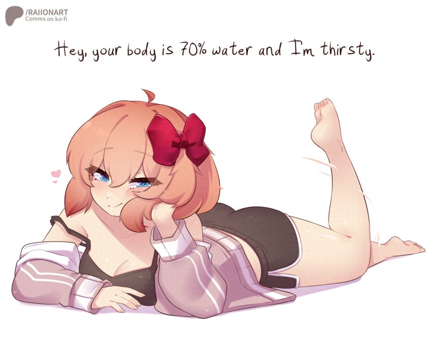 Sayori Doki Doki Literature Club Rule 34 – Red Ribbon Hentai Pic