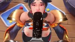 Anran Overwatch Rule 34 – Blowjob & Interracial 3D Animation