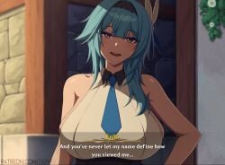 Eula (Genshin Impact) Rule 34 Video – Blue Hair