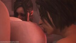 Alcina Dimitrescu & Claire Redfield (Capcom) Rule 34 Video