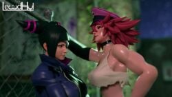 Juri Han & Poison (Capcom) Rule 34 Video – 2dickgirls