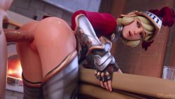 Angela Ziegler & Mercy (Blizzard Entertainment) Rule 34 Video