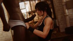 Lara Croft & Lara Croft (Tomb Raider) Rule 34 Video