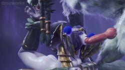 Void Elf & Worgen (Blizzard Entertainment) Rule 34 Video