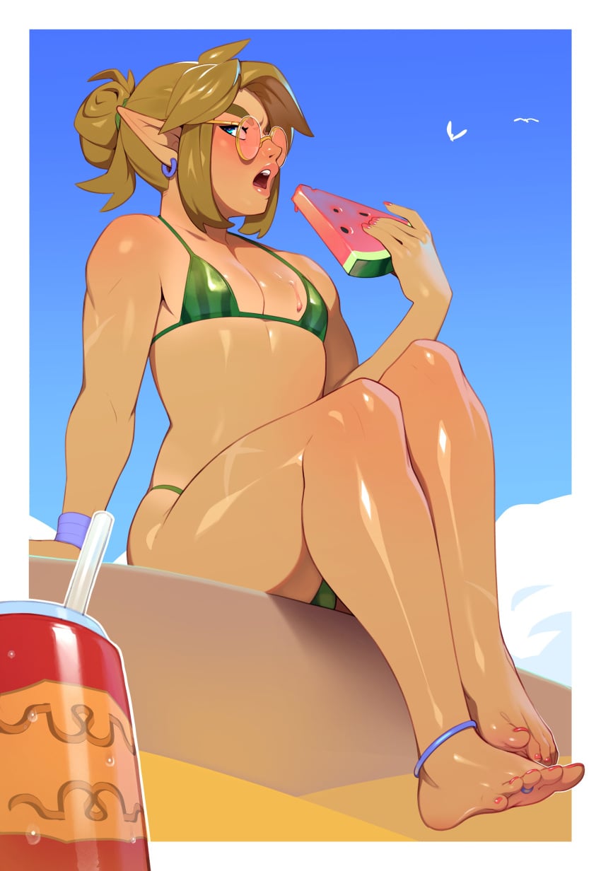 Link & Link (Nintendo) Rule 34 – Bikini