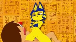 Animal Crossing Boy & Ankha (Ankha Ride) Rule 34 Video