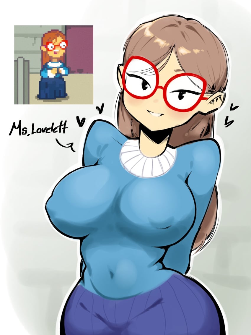 Ms. Lovelett Rule 34 – Big Breasts