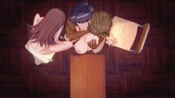 Komi Shouko & Yamai Ren (Komi-san Wa Komyushou Desu) Rule 34 Video