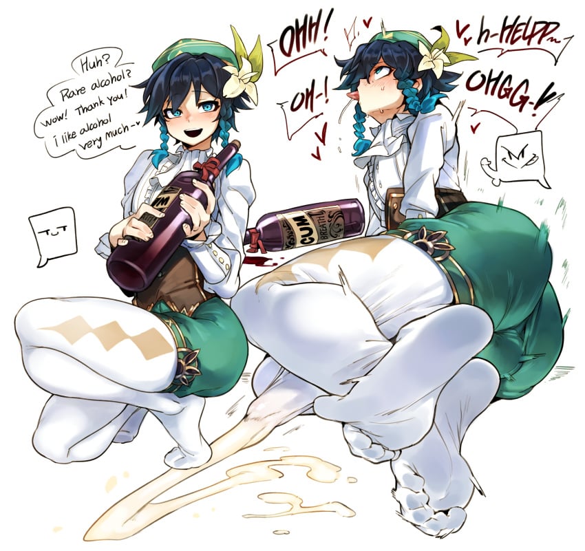 Venti (Genshin Impact) Rule 34 – Ahe Gao