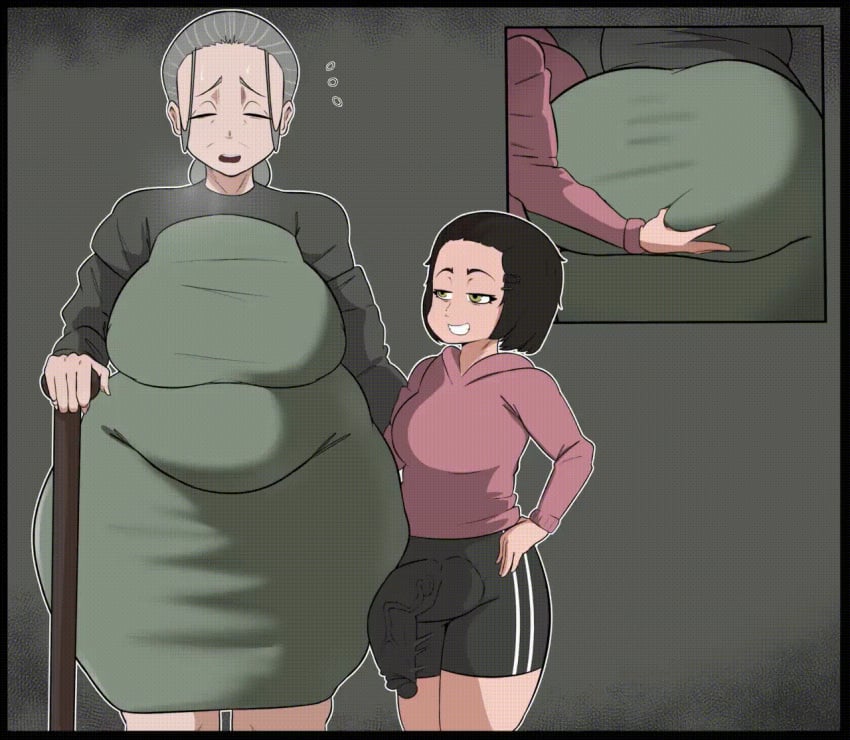 Loretka Romanovna & Original Character Rule 34 GIF