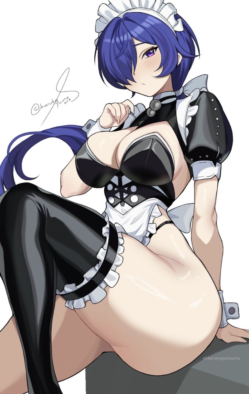 Promeia (Zenless Zone Zero) Rule 34 – Ass Visible Through Thighs