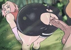 Sakura Haruno & Uzumaki Naruto Rule 34 Video – Anal