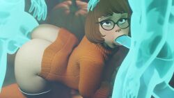 Velma Dinkley (Hanna-barbera) Rule 34 Video – All Fours