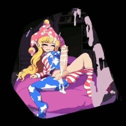 Clownpiece (Touhou) Rule 34 Video – American Flag