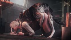 Ciri & Ciri (The Witcher) Rule 34 Video – Barn