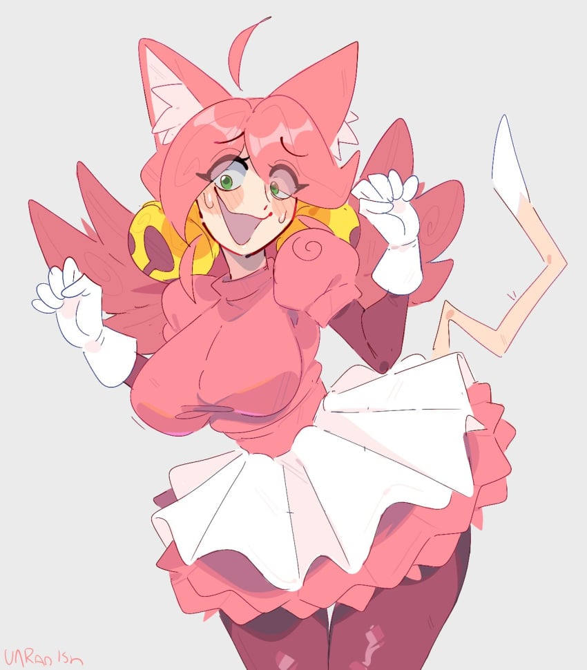 Mad Mew Mew & Mew Mew (Deltarune) Rule 34 – Breasts