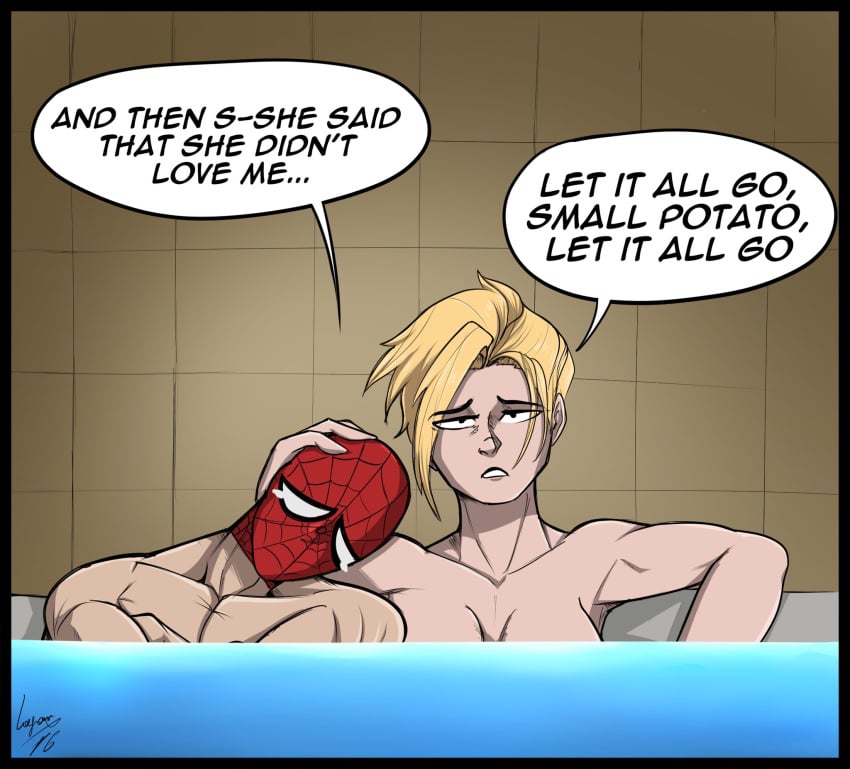 Black Widow & Peter Parker (Avengers) Rule 34 – Big Ass