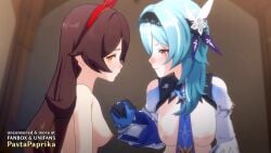 Amber & Eula (Genshin Impact) Rule 34 Video – After Sex