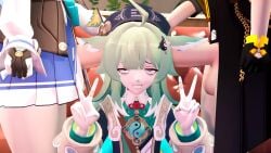 Huohuo & March 7th (Honkai: Star Rail) Rule 34 Video