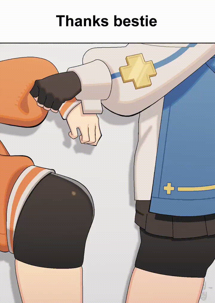 Bridget & May (Guilty Gear) Rule 34 GIF – Ass