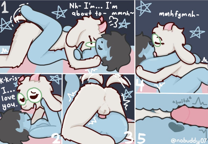 Kris & Ralsei (Deltarune) Rule 34 – Anal