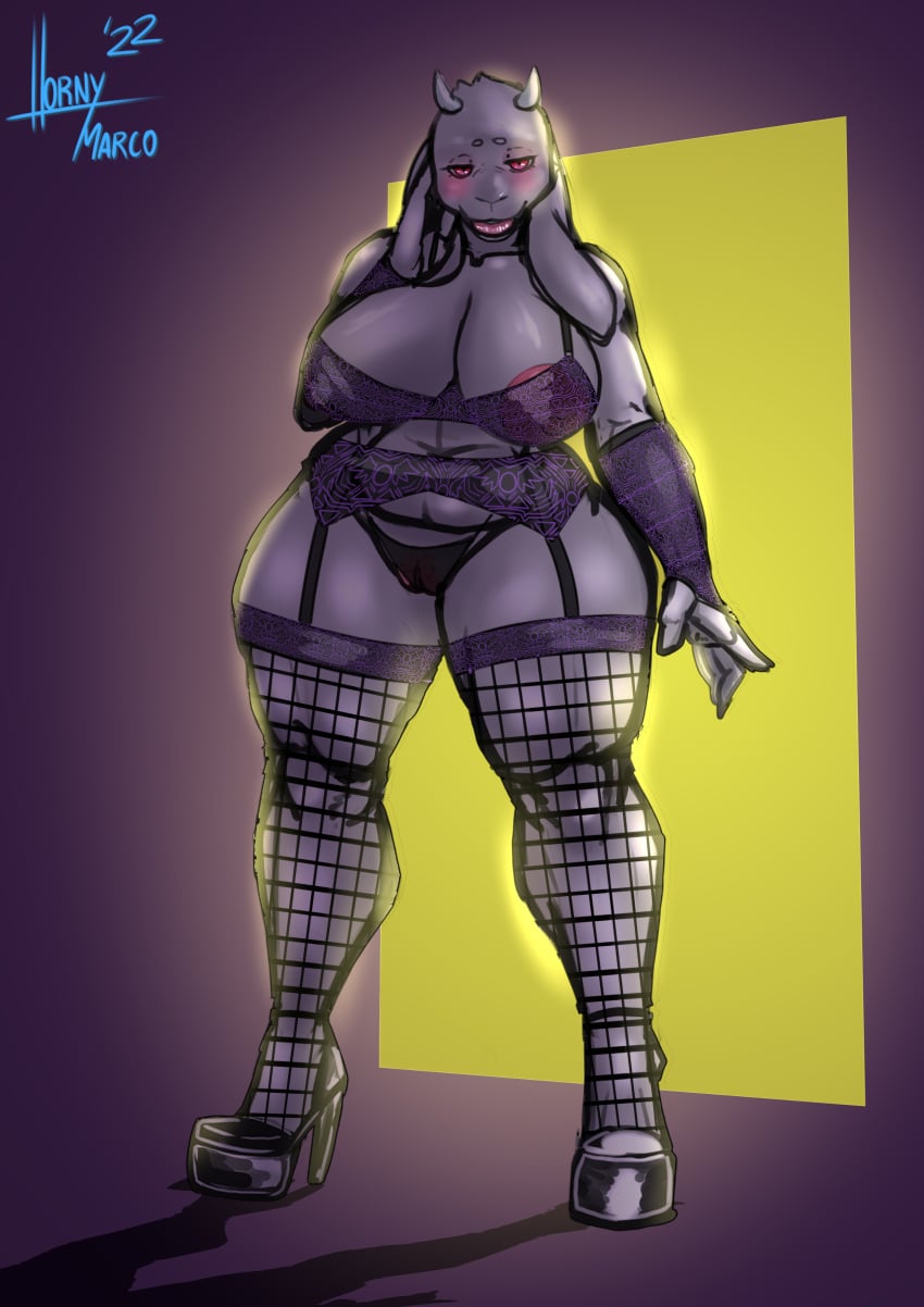 Boss Monster & Toriel (Undertale) Rule 34 – 2 Horns