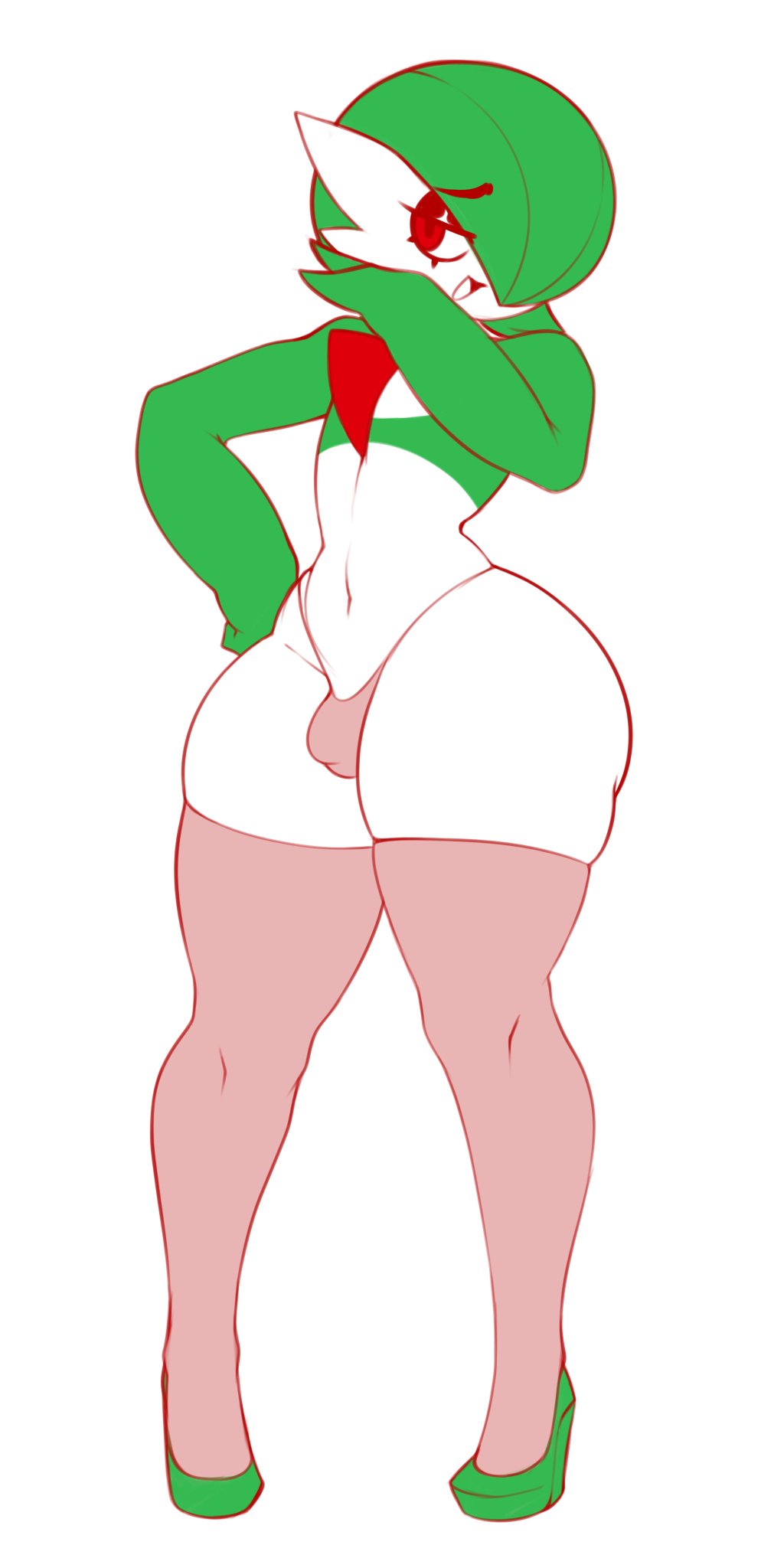 Gardevoir & Pink Pokemon Rule 34 – Hentai Pic