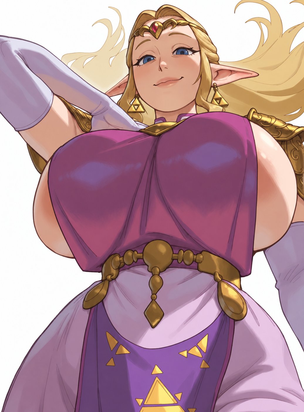 Princess Zelda The Legend of Zelda Rule 34 – Huge Tits Pic #4