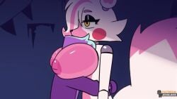 Mangle Five Nights at Freddy's Rule 34 – Blowjob & Moan Animation