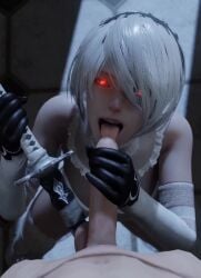 Player Character & Yorha 2b (Nier) Rule 34 Video