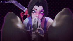 Psylocke & Psylocke (sai) (Marvel) Rule 34 Video